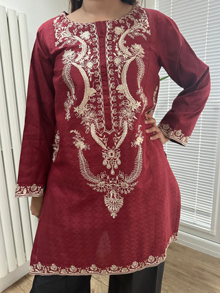 Wine Kurta