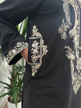 Black Kurta