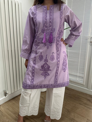 Lilac Kurta