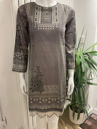 Grey Lawn Kurta